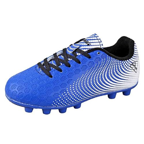 Vizari Unisex-Kinder Fg Blau/Weiß, Größe 4,5 Fussballschuh, Stealth Blue/White, 36 EU von Vizari