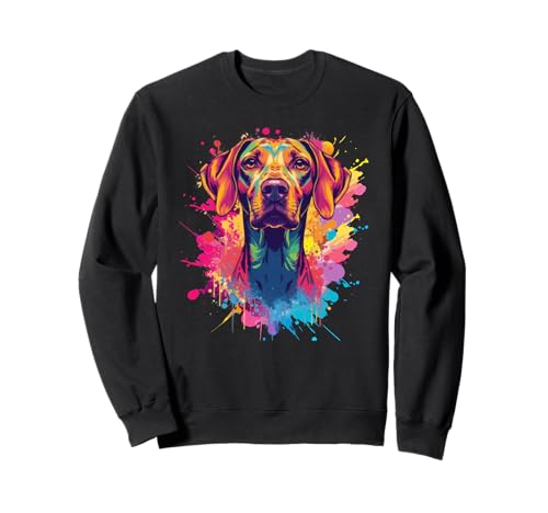 Vizsla Hund Vizslas Besitzer Mama Papa Haustiere Hunde Männer Frauen Kinder Sweatshirt von Vizsla Dog Vizslas Apparel
