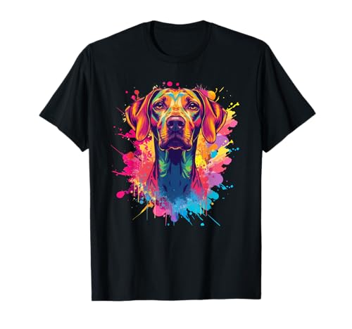 Vizsla Hund Vizslas Besitzer Mama Papa Haustiere Hunde Männer Frauen Kinder T-Shirt von Vizsla Dog Vizslas Apparel