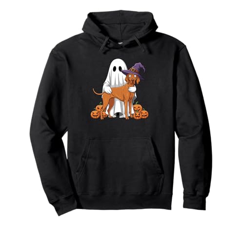 Lustiger Geist Vizsla Kürbis Halloween Kinder Herren Damen Pullover Hoodie Lustiger Geist Vizsla Kürbis Halloween Kinder Herren Damen Pullover Hoodie von Vizsla Lovers Cute Halloween Outfits for Boy Girl