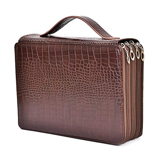 Vjsujehgy 200 Loch Pu Bleistift Beutel Student Schreibwaren Tasche Kunst Malerei Aufbewahrung Tasche Vjsujehgy 200 Loch Pu Bleistift Beutel Student Schreibwaren Tasche Kunst Malerei Aufbewahrung Tasche von Vjsujehgy