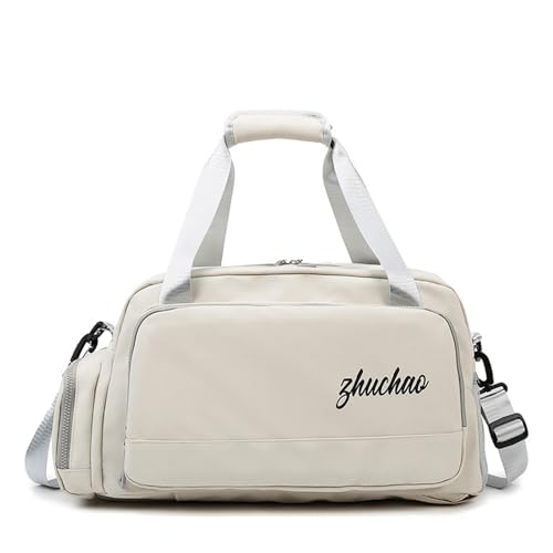 Vllcsla 2 in 1 Sporttasche und Rucksack für Männer und Frauen - 27L Gym Seetasche mit Schuhfach und Nasstasche, Handgepäck Holdall Fitness Bag Reisetasche von Vllcsla