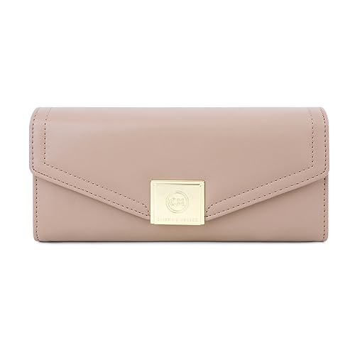 Vllcsla Kleine Geldbörsen für Frauen PU-Leder Brieftasche Mädchen Modernes Kreditkartenetui mit Fotofenster und Reißverschluss-Münzfach (Khaki) von Vllcsla