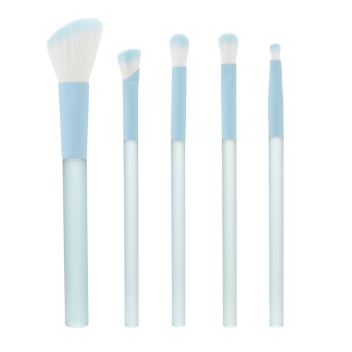 Vllcsla Make-up Pinsel 5 Stück Gesichtspinsel, Kunststoffgriff, 5 Farben, 5 Stück Feste Make-up Pinsel Set Kontur Lidschatten Nasenschatten Pinsel Sets, Make-up Pinsel & Werkzeuge von Vllcsla