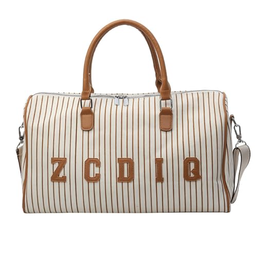 Vllcsla Reisetasche 25x18x44cm für Damen Kabinentasche Untersitz Reisetasche Wochenend Übernachtungstasche Sporttasche mit Nassfach und Schuhfach von Vllcsla