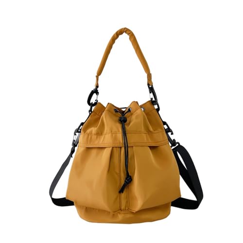 Vllcsla Sporttasche für Frauen Dual-Use Rucksack Reisetasche mit großem Fassungsvermögen für Frauen für den täglichen Gebrauch - Strapazierfähige Handtasche und Umhängetasche (Orange) von Vllcsla