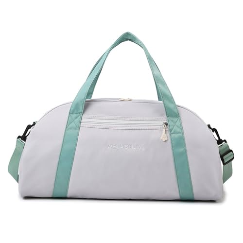 Vllcsla Sporttasche mit Nasser Tasche für Frauen Gym Seesack Weekender Bag Carry On Holdall Bag Verschleißfeste Reisetasche für Outdoor-Aktivitäten von Vllcsla