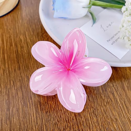Plumerias Haarklammer, hawaiianische Blumen-Haarklammer für Damen, bunte Blumen-Clips, starker Halt, hawaiianische Haarklammer, Mädchen-Damen-Zubehör Plumerias Haarklammer, hawaiianische Blumen-Haarklammer für Damen, bunte Blumen-Clips, starker Halt, hawaiianische Haarklammer, Mädchen-Damen-Zubehör von Vmiorzq