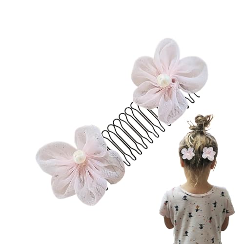 Vmiorzq Haarkammclips, Haarkammclips für Frauen | Blumenkronhaarstyling Clips - Seitenkämme Haarnadeln für dekoratives Styling Frauen Girls Accessoires von Vmiorzq