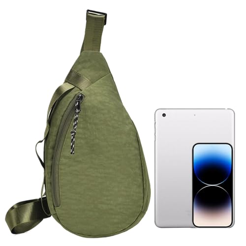 Vmiorzq Herrenschlinge, Männer Chest Bag | Einstellbare Gurte Multipocket Running Chest Pack - Reisegürtelbeutel, Modemessengertasche für das Reisencamping Vmiorzq Herrenschlinge, Männer Chest Bag | Einstellbare Gurte Multipocket Running Chest Pack - Reisegürtelbeutel, Modemessengertasche für das Reisencamping von Vmiorzq