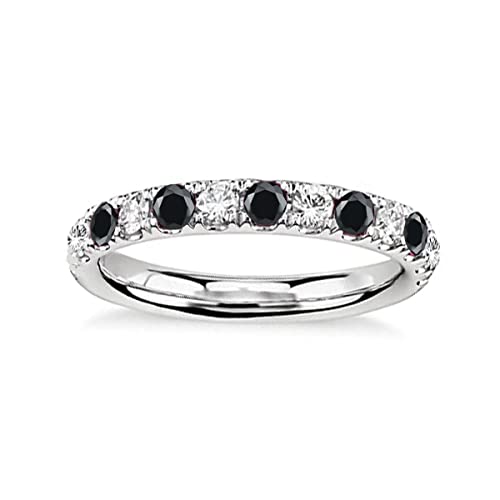 Erstellter Edelstein runder facettierter schwarzer Onyx Cz-Ring – 925er Sterlingsilber Schwarzer schwarzer Onyx Cz-Edelstein-Ring – Ornamente und Akzente, Geschenk für den zweiten Weihnachtstag von Vml Jewellers