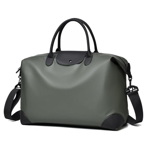 Vmokki Reisetasche mit Nassfach, 17 Zoll Laptopfach 20L Handgepäck Weekender für Reise Urlaub Sport Business Wasserdicht Damen Herren (Grün) von Vmokki