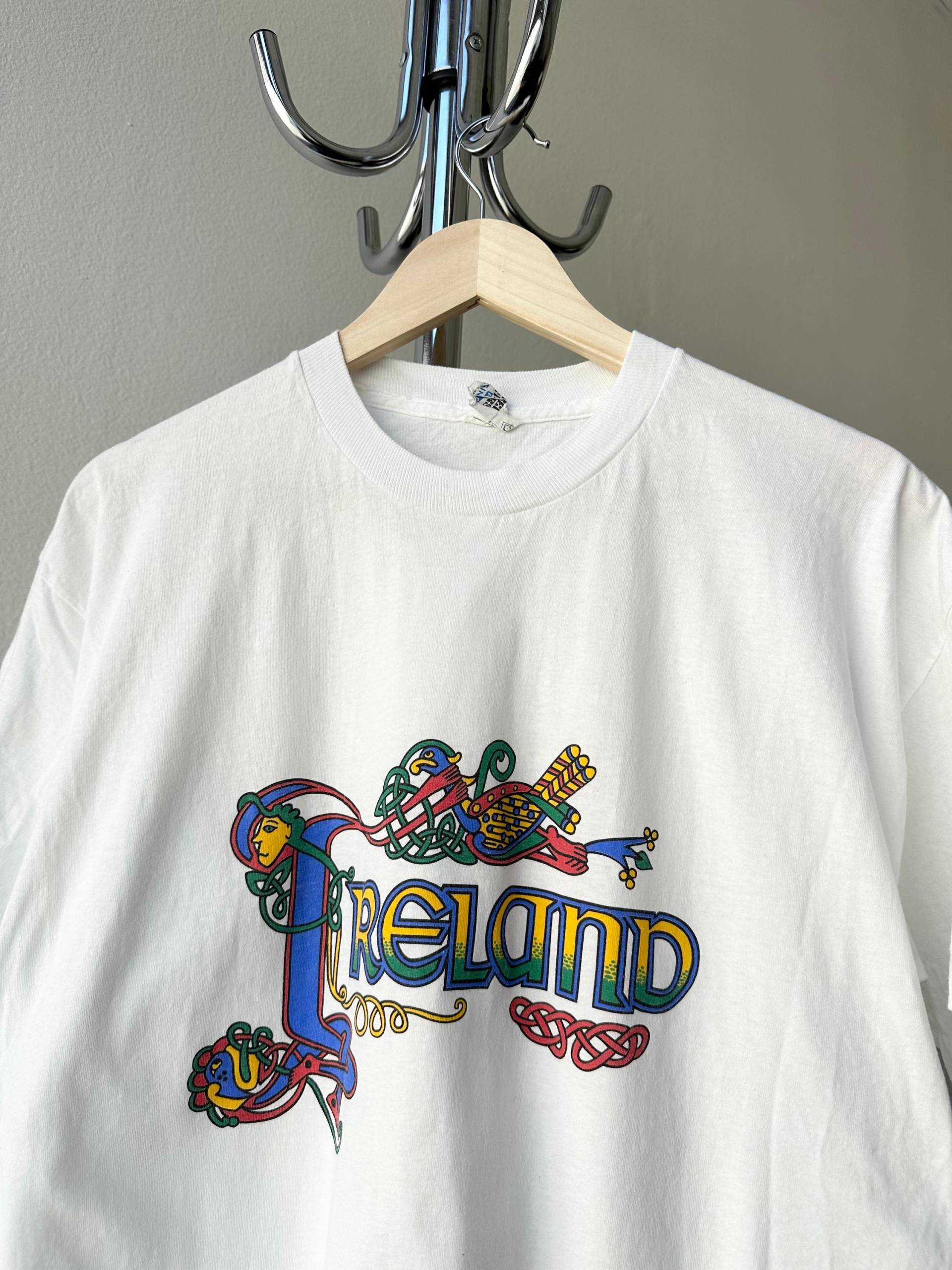Vintage 1990S Irland Tourist T-Shirt - Größe Xl von VntgNoIntroductions