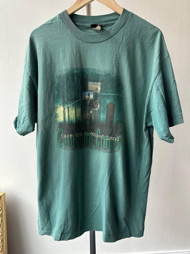 Vintage "Face The Promized Land" 1996 T-Shirt Mit Krähen - Größe Xl von VntgNoIntroductions