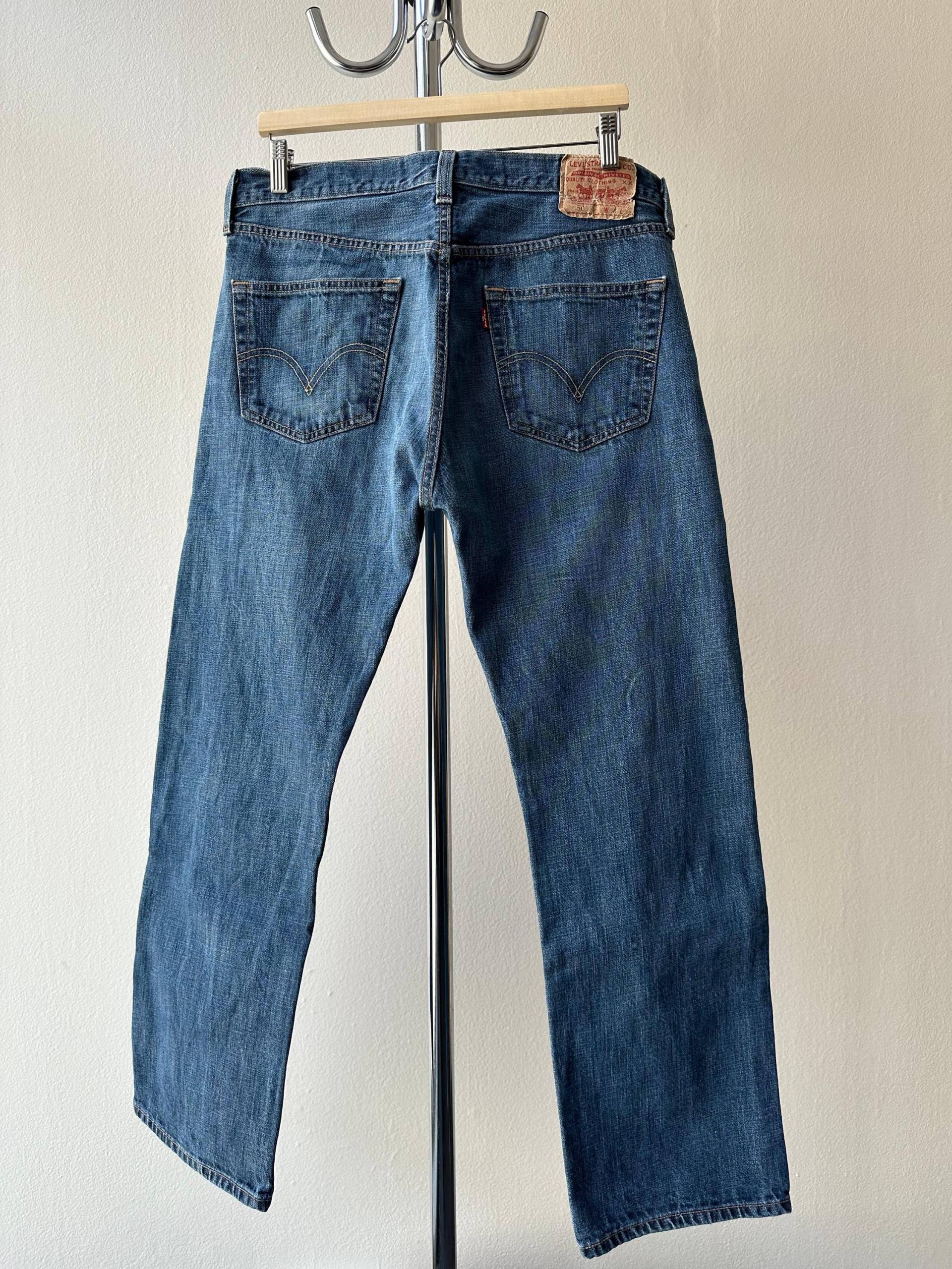 Vintage Levi's 501 "Ring-Spun & Rope-Dyed" Jeans Hose - Größe 36x32 von VntgNoIntroductions