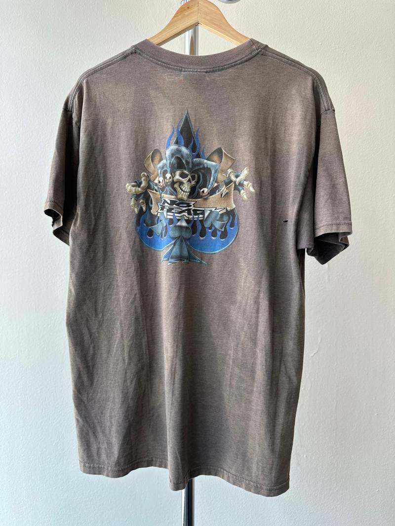 Vintage No Fear "Grim Reaper" Skate T-Shirt - Größe L von VntgNoIntroductions