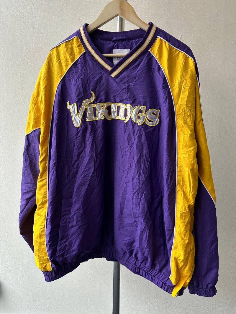 Vintage Viking Nfl Pullover Jacke - Größe Xxl von VntgNoIntroductions