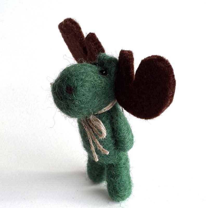 Nadelgefilzte Weihnachten Rentier Brosche, Weihnachtsmann Geschenk Nadelgefilzte Weihnachten Rentier Brosche, Weihnachtsmann Geschenk von VoDiHandmade