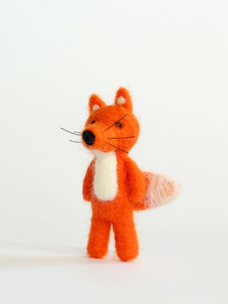 Orange Fuchs Brosche, Nadel Gefilzt Tier Orange Fuchs Brosche, Nadel Gefilzt Tier von VoDiHandmade