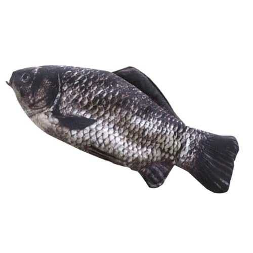 Voarge Fisch Geformt Federmäppchen Neuheit Fisch Federbeutel Fisch Make Up Tasche Federmäppchen Mit Reißverschluss von Voarge