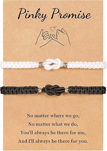 Voarge Partner Armbänd Pärchen Armband Geschenk für Paar Armbänd Kabbalah Glücks Amulett Armband Valentinstag Weihnachten Geburtstag Geschenk für Freund Freundin Ehemann Frau Familie Freunde von Voarge