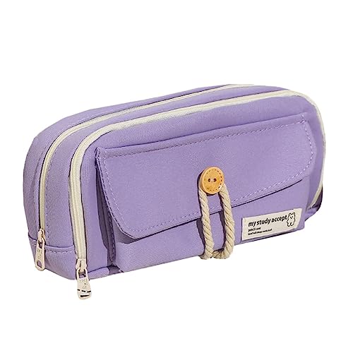 Vobozeany Federmäppchen für Mädchen Junge Groß Kreativ Federmappe Studentin Stifttasche Universität Mädchen Teenager Mäppchen Grundschule Oberstufe von Vobozeany