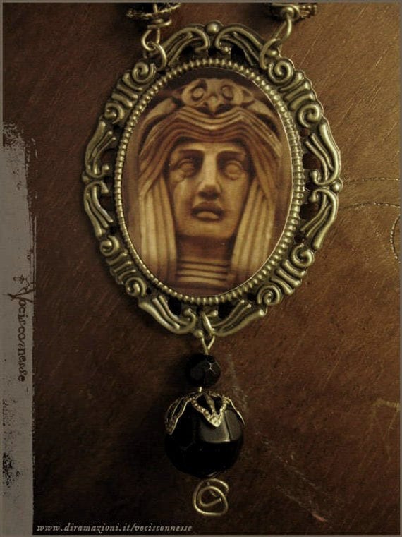 Eule Hexe -strega Gufo Collana - Tragbarer Fotoschmuck Eule Hexe -strega Gufo Collana - Tragbarer Fotoschmuck von Vocisconnesse