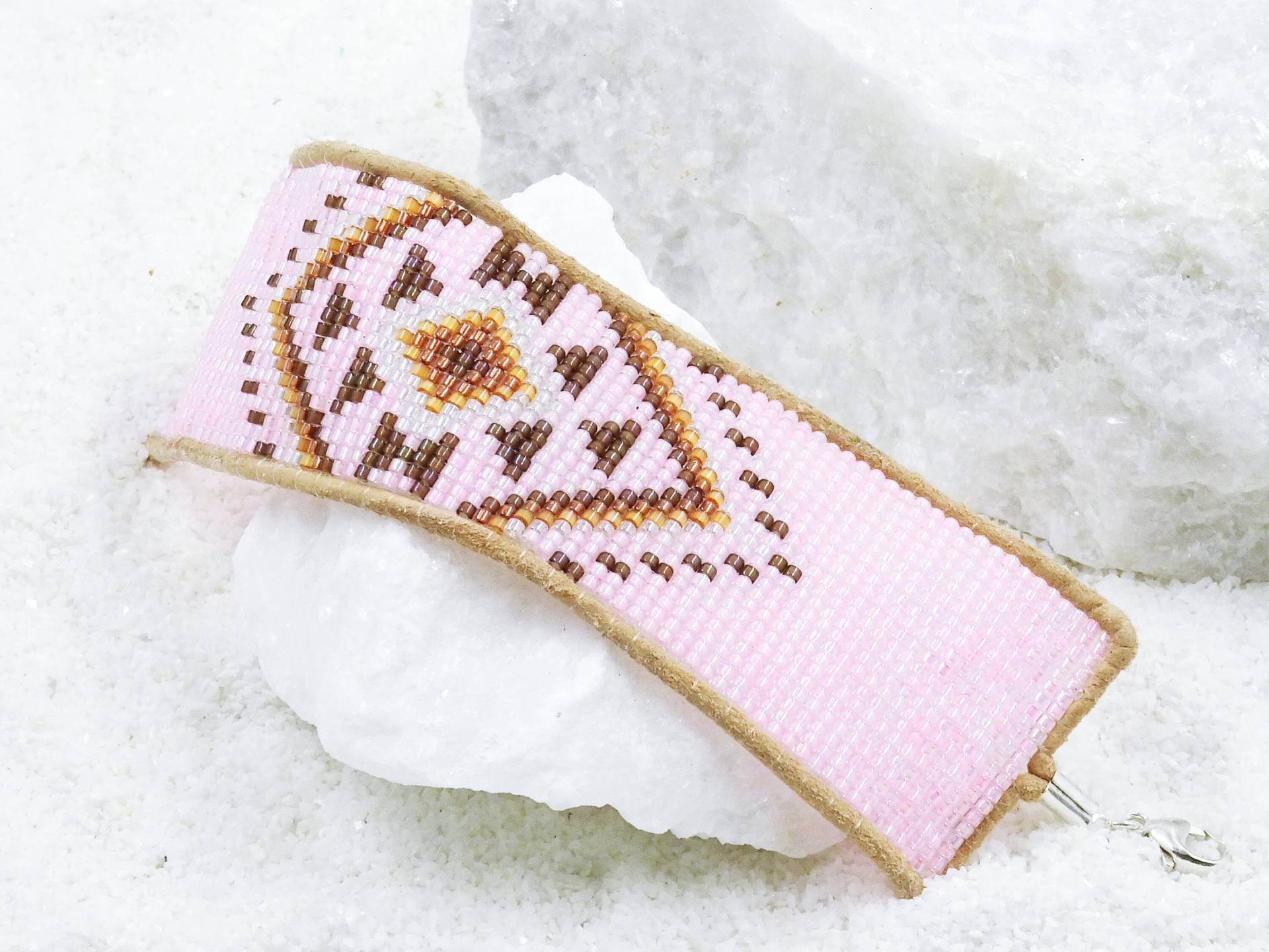 Armband Ethno Pastell Rosa von VoegelchenShop