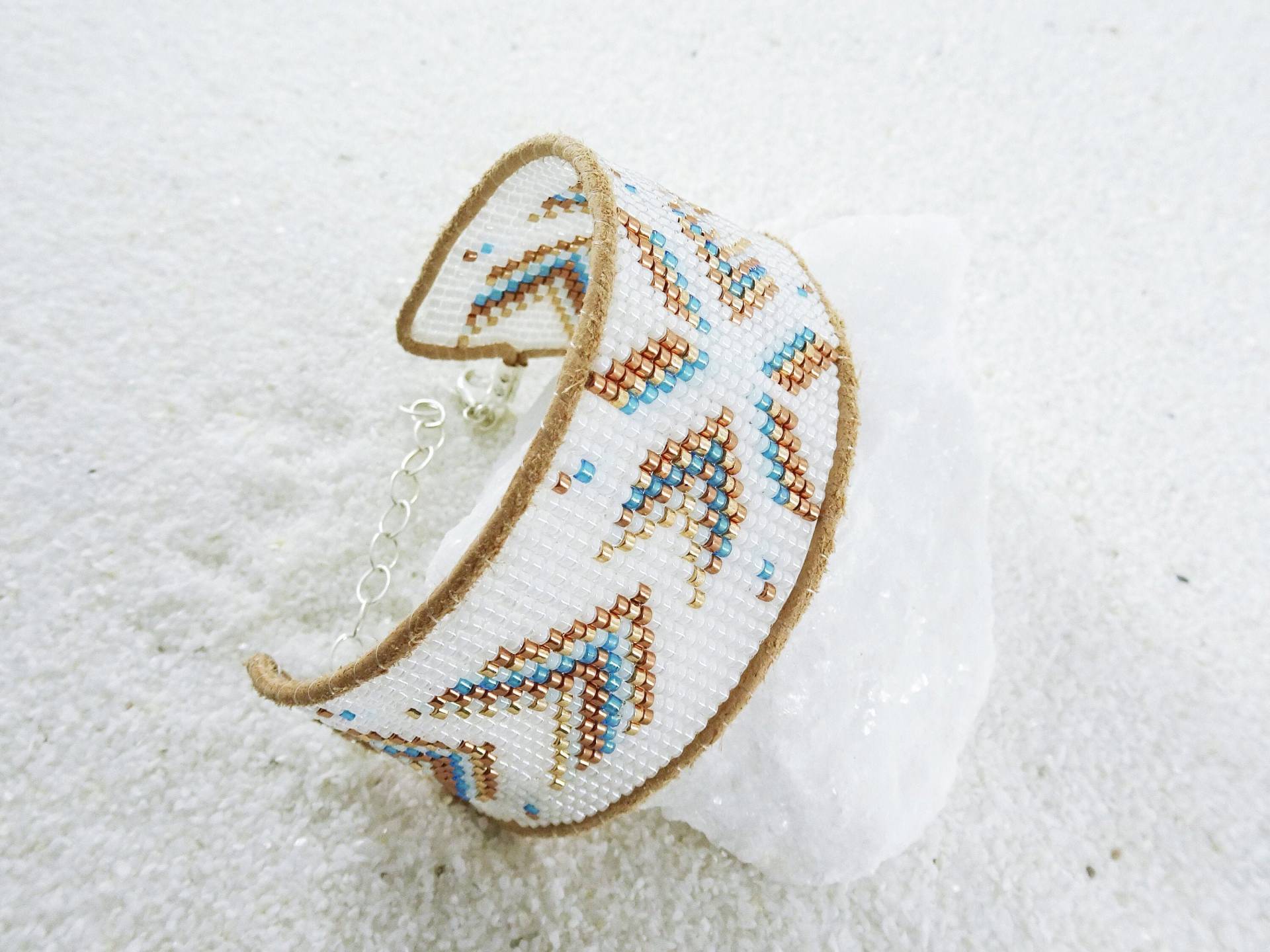 Armband Ethno Pastellfarben von VoegelchenShop