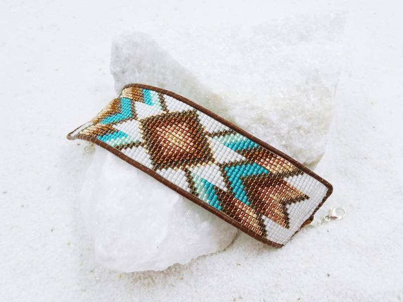 Armband Ethno Smaragdgrün von VoegelchenShop