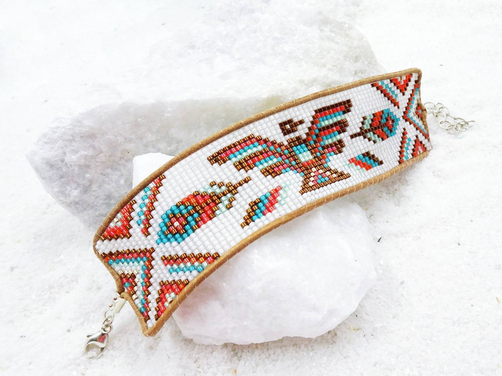 Armband Ethno Smaragdgrün von VoegelchenShop