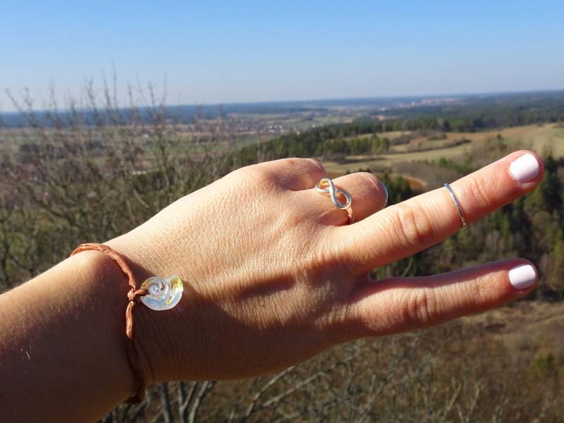 Armband Glitzernder Ammonit Kristall von VoegelchenShop