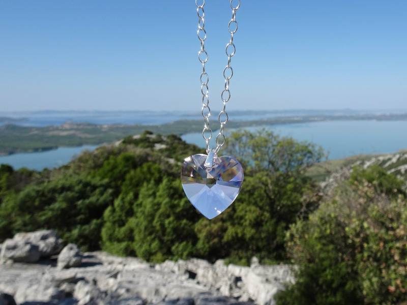 Kette Herz Rosa von VoegelchenShop