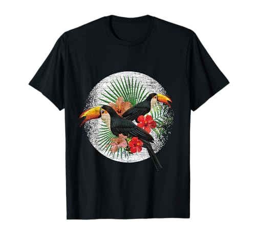 Tropen Zoo Tiere Geschenkidee Tukan T-Shirt von Vogel Tiermotiv Tukan Shirts