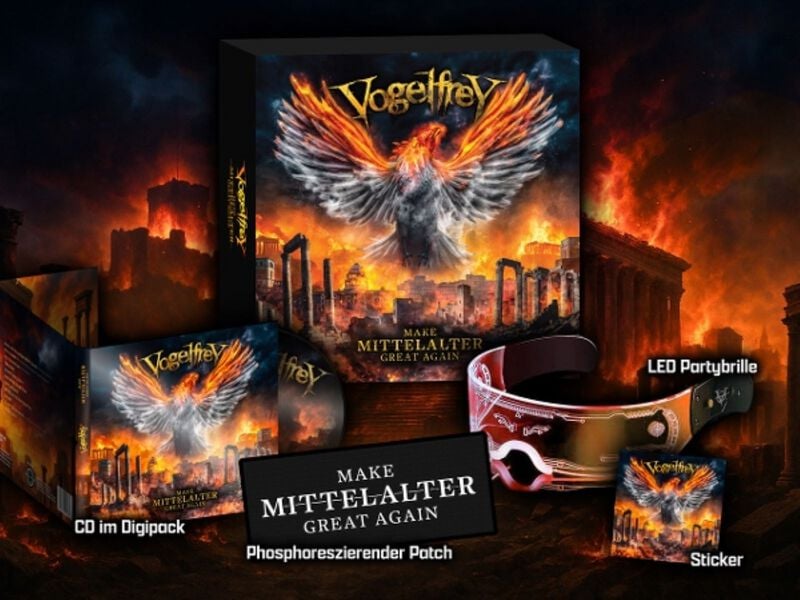 Vogelfrey Make Mittelalter Great Again CD multicolor Vogelfrey Make Mittelalter Great Again CD multicolor von Vogelfrey