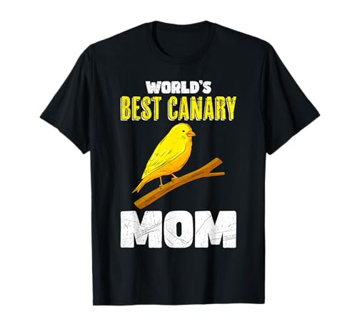 Weltbeste Kanarien Mama Vogelliebhaber Mütter Kanarienvögel T-Shirt Weltbeste Kanarien Mama Vogelliebhaber Mütter Kanarienvögel T-Shirt von Vogelliebhaber Geschenk Kanarienvogel T-Shirts
