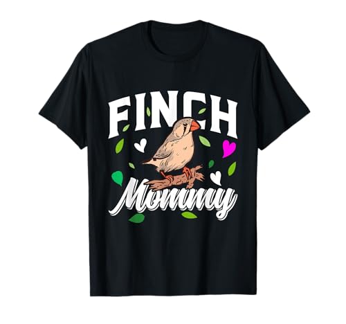 Weltbeste Finken Mama Best Finch Mom Finkenvogel Zebrafinken T-Shirt Weltbeste Finken Mama Best Finch Mom Finkenvogel Zebrafinken T-Shirt von Vogelliebhaber Geschenk Vogelfreund Zebra Finken