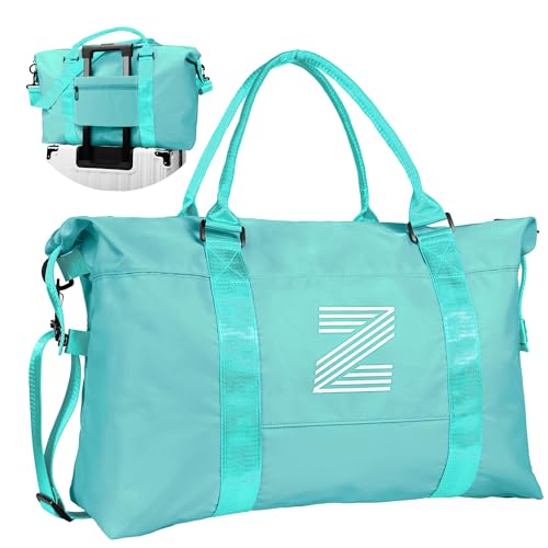 Vogewood Geschenke für Tochter, Reisetasche, Sporttasche, personalisierte Wochenendtasche mit Schultergurt, Monogramm, Übernachtungstasche, Geschenk für Freundin, Schwester, Frauen Geschenke, Seeblau Vogewood Geschenke für Tochter, Reisetasche, Sporttasche, personalisierte Wochenendtasche mit Schultergurt, Monogramm, Übernachtungstasche, Geschenk für Freundin, Schwester, Frauen Geschenke, Seeblau von Vogewood