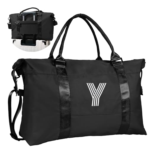 Vogewood Geschenke für Tochter, Reisetasche, Sporttasche, personalisierte Wochenendtasche mit Schultergurt, Monogramm, Übernachtungstasche, Geschenk für Freundin, Schwester, Frauen Geschenke, Schwarz Vogewood Geschenke für Tochter, Reisetasche, Sporttasche, personalisierte Wochenendtasche mit Schultergurt, Monogramm, Übernachtungstasche, Geschenk für Freundin, Schwester, Frauen Geschenke, Schwarz von Vogewood