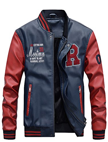 Vogstyle Herren Winterjacke Bomberjacke Fliegerjacke Freizeit Reißverschluss Jacken Mantel Dark Blue S Vogstyle Herren Winterjacke Bomberjacke Fliegerjacke Freizeit Reißverschluss Jacken Mantel Dark Blue S von Vogstyle