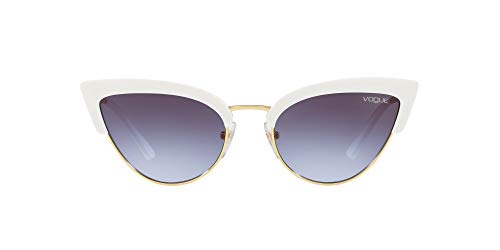 Vogue Eyewear Damen 0vo5212s Sonnenbrille, Weiß (White/Gold), 55 EU von Vogue Eyewear