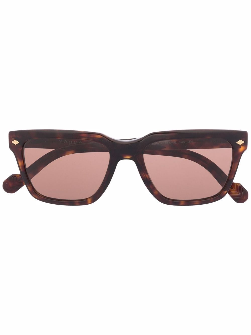 Vogue Eyewear Sonnenbrille in Schildpattoptik - Braun von Vogue Eyewear