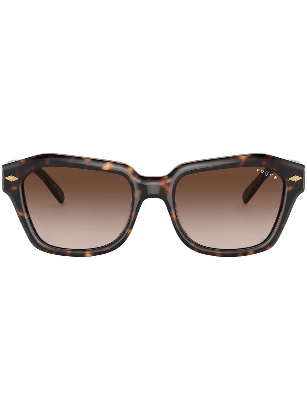 Vogue Eyewear Eckige Cat-Eye-Sonnenbrille - Braun von Vogue Eyewear