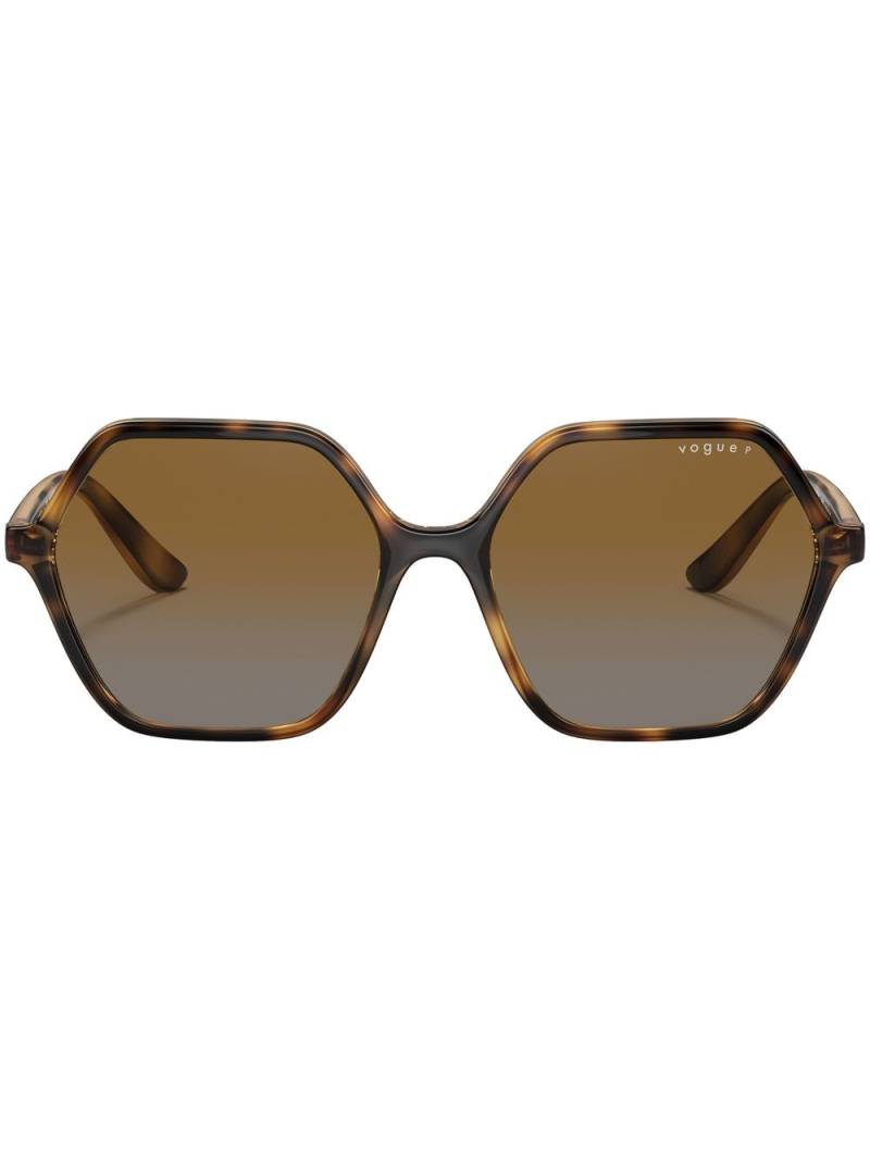 Vogue Eyewear Sonnenbrille mit geometrischem Gestell - Braun von Vogue Eyewear