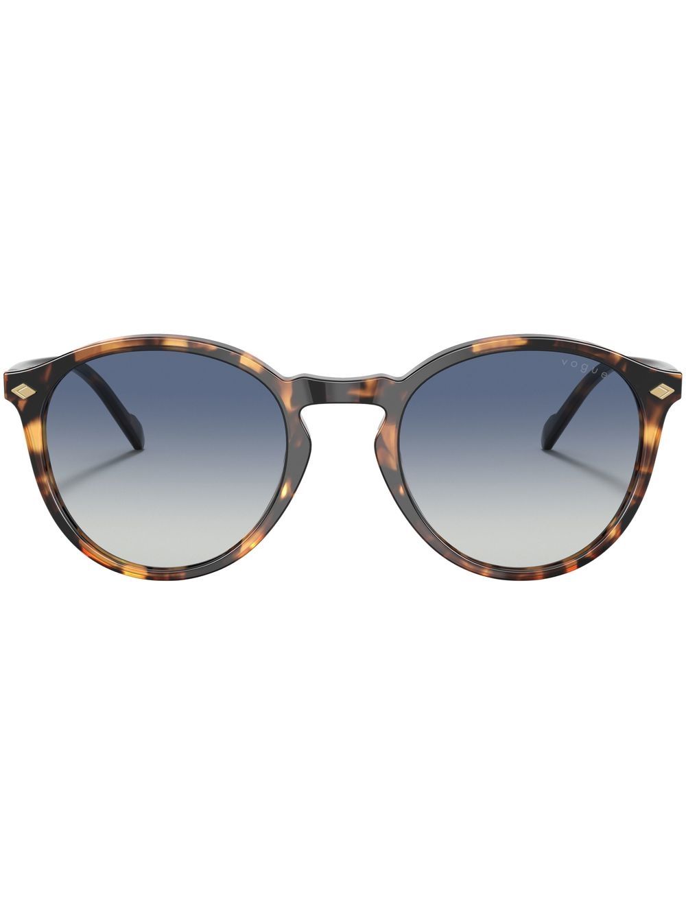 Vogue Eyewear Runde Sonnenbrille in Schildpattoptik - Braun von Vogue Eyewear