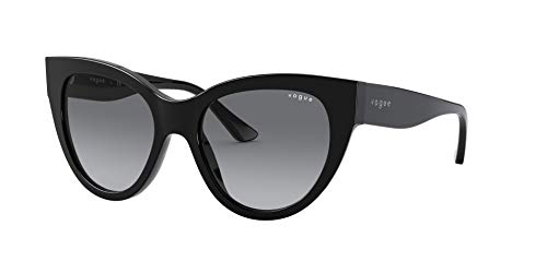 Vogue Damen 0VO5339S Sonnenbrille, Black/Grey Shaded, 52/18/140 von Vogue