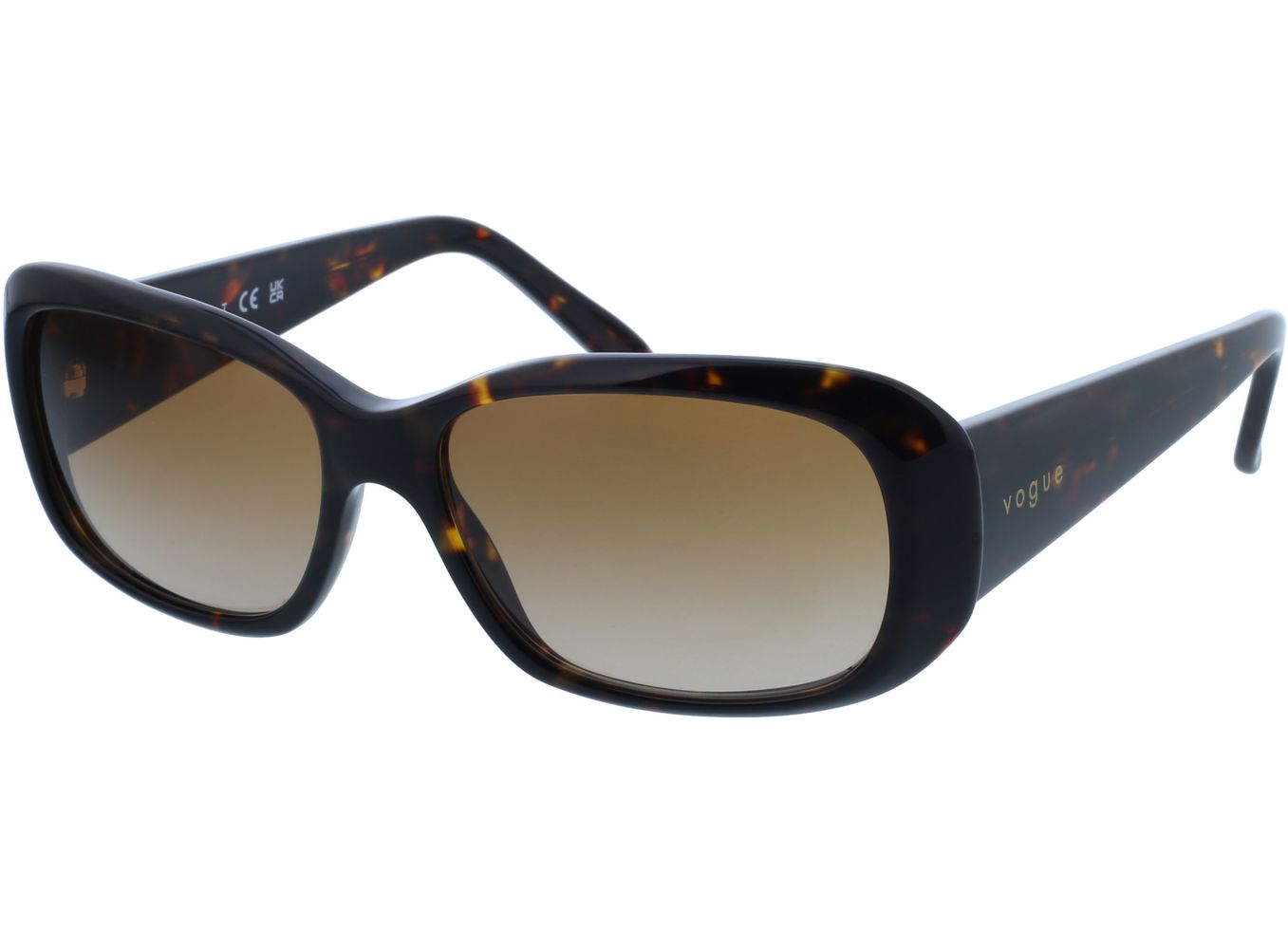 Vogue VO2606S W65613 55-15 Sonnenbrille mit Sehstärke erhältlich, Damen, Vollrand, oval von Vogue