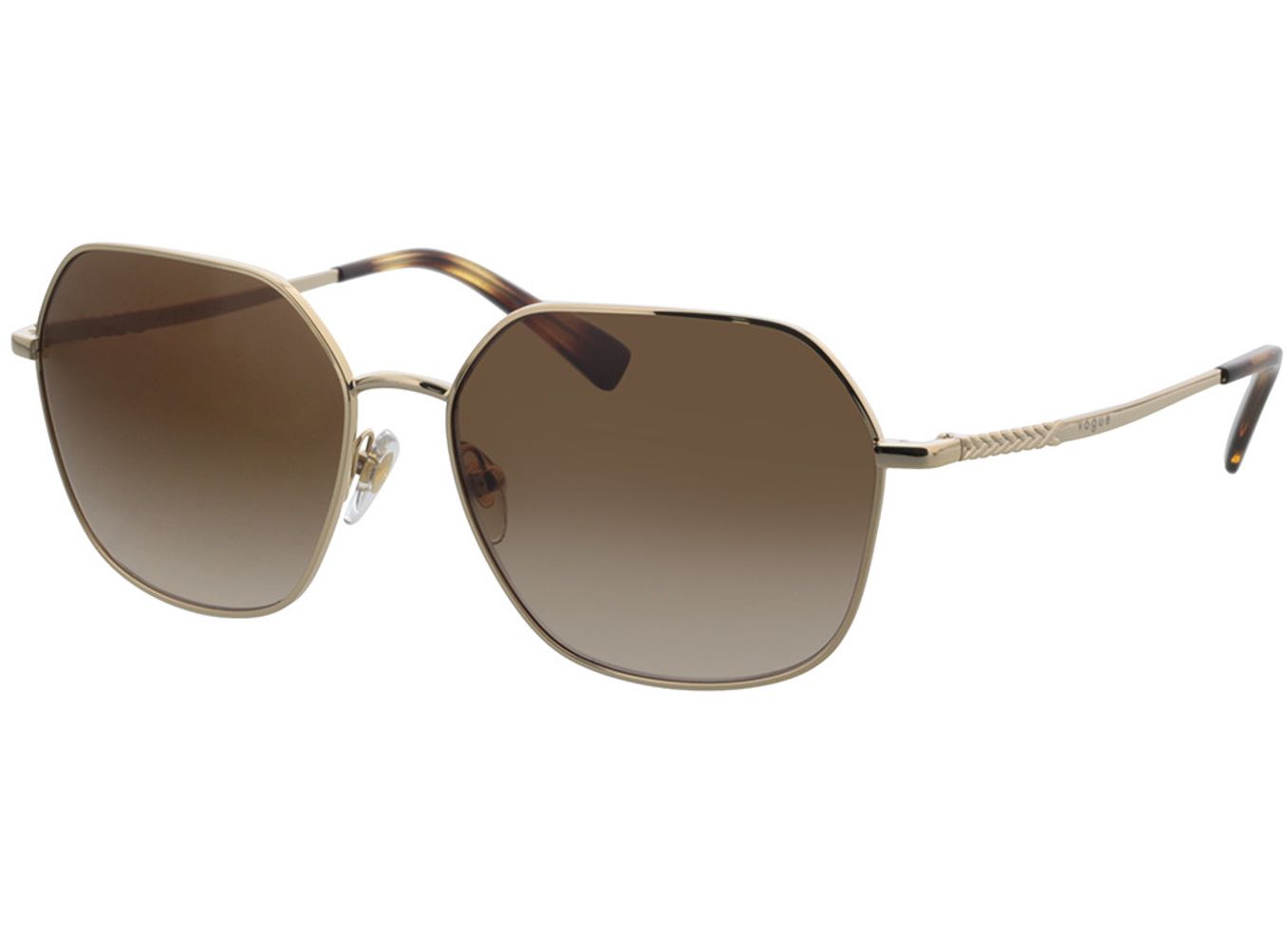 Vogue VO4198S 848/13 58-16 Sonnenbrille mit Sehstärke erhältlich, Damen, Vollrand, Eckig von Vogue