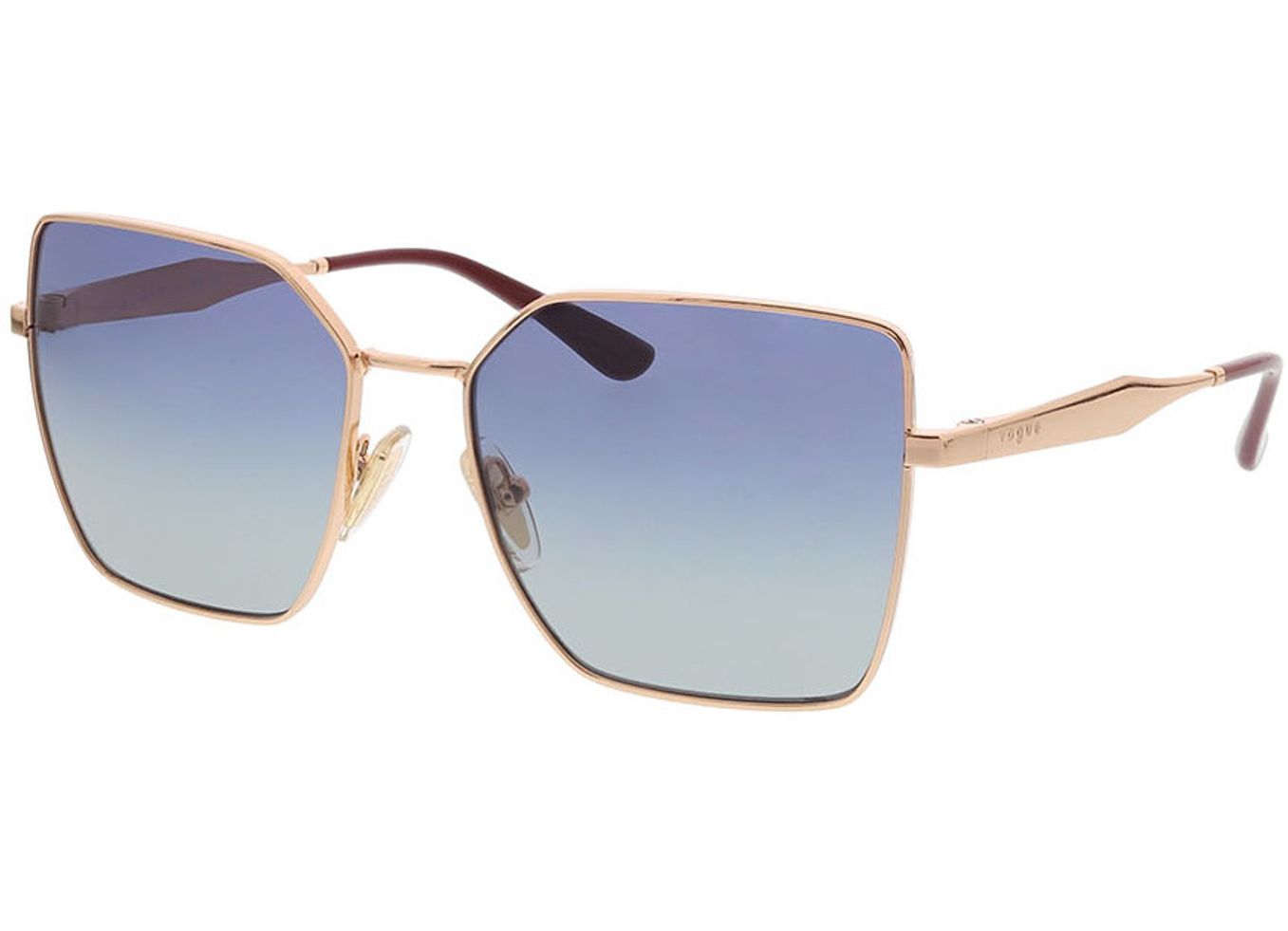 Vogue VO4284S 51524L 56-17 Sonnenbrille mit Sehstärke erhältlich, Damen, Vollrand, Eckig von Vogue