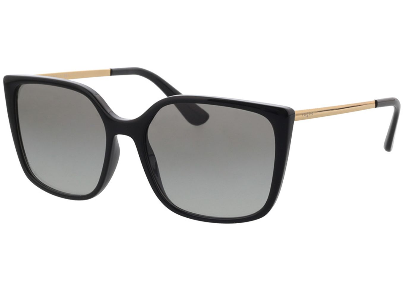 Vogue VO5353S W44/11 54-16 Sonnenbrille mit Sehstärke erhältlich, Damen, Vollrand, Eckig von Vogue